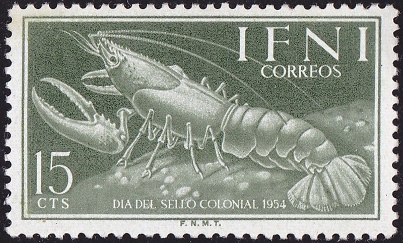 Ifni **. Día del sello colonial