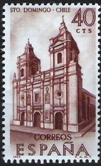 Forjadores de America. Convento de Santo Domingo, Santiago de Chile.