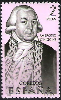 Forjadores de America. Ambrosio O`Higgins.
