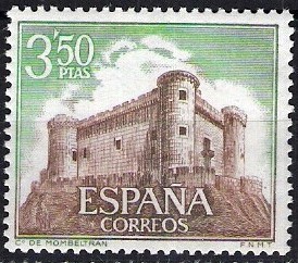 1979 Castillos de España. Montbeltrán Ävila.