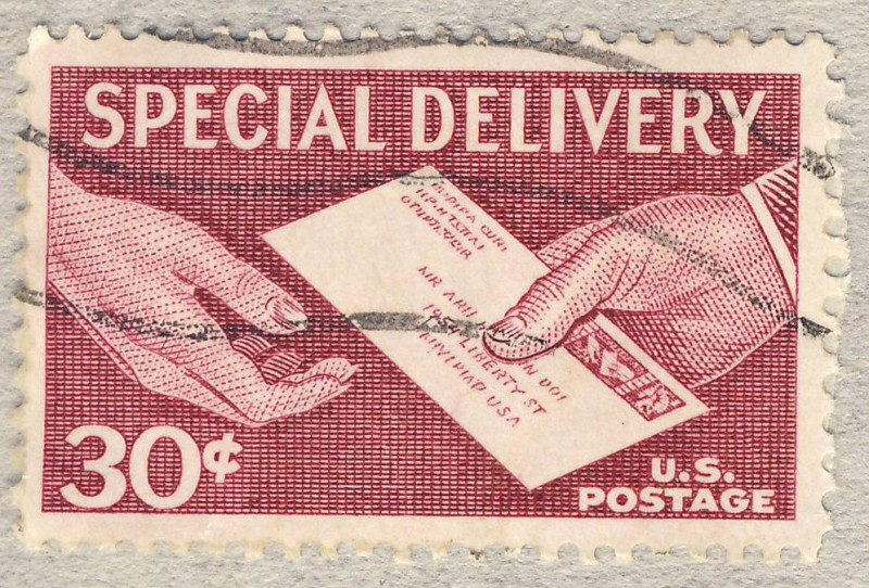 Mailman Handing Letter