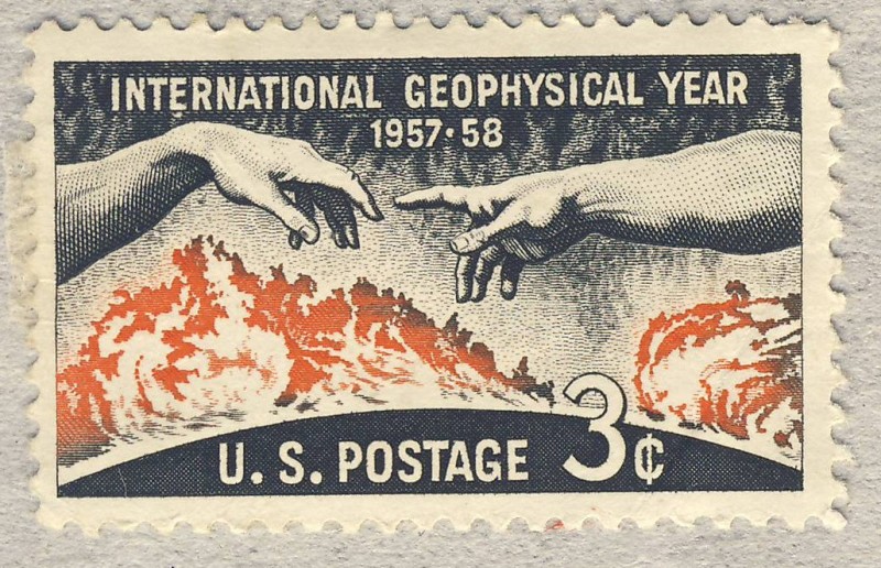International Geophysical Year Stamp
