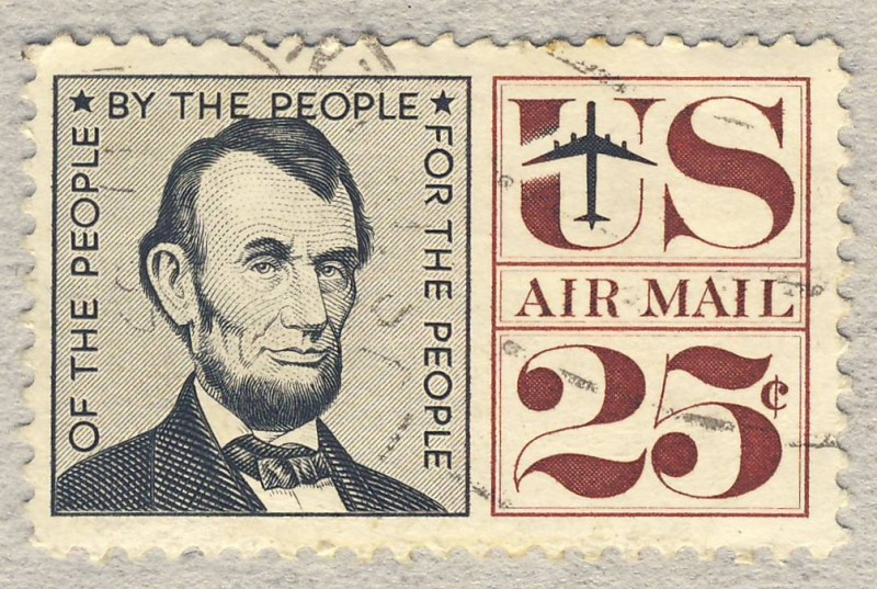 The  Lincoln Air Mail Stamp