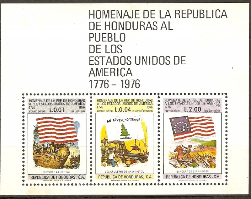 BICENTENARIO  DE  ESTADOS  UNIDOS  DE  NORTEAMÉRICA