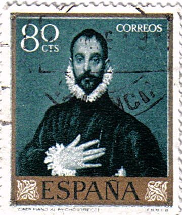 El Greco El caballero de la mano en el pecho