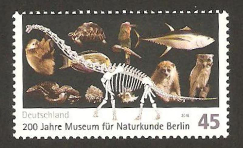 2603 - 200 anivº del Museo Historia de la Naturaleza, en Berlin