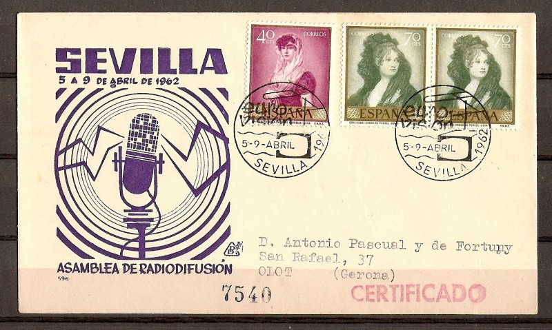 Asamblea de Radiodifusion en Sevilla.