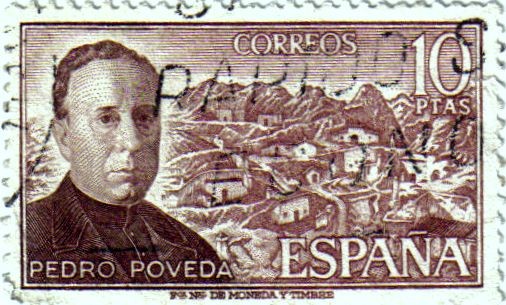 Personajes Españoles 1974 Pedro Poveda