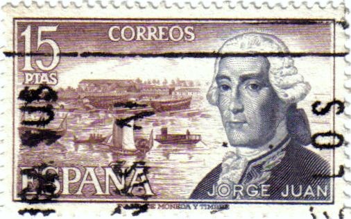 Personajes Españoles 1974 Jorge Juan