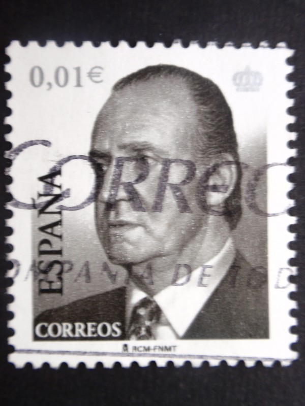 REY JUAN CARLOS I (corona plata)