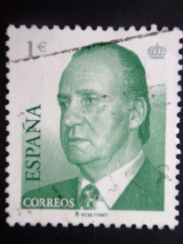 REY JUAN CARLOS I (corona plata)