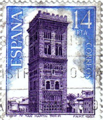 Paisajes y monumentos 1982 Torre de San Martín