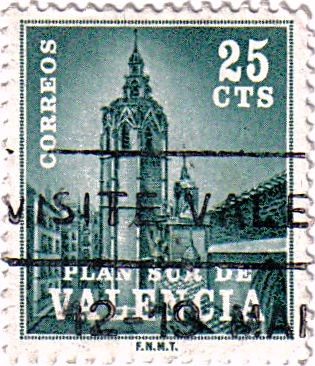 Valencia. El Miguelete. 1966