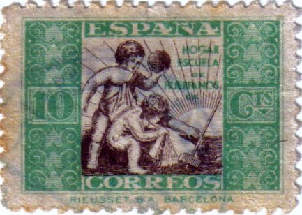 Beneficencia. Alegoría infantil 1934