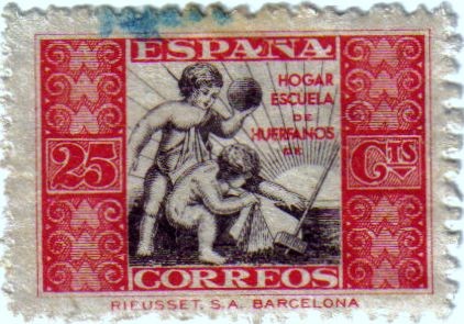 Beneficencia. Alegoría infantil 1934