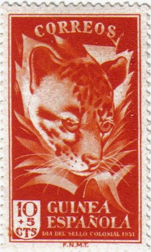 Día del sello 1951 Guinea Española