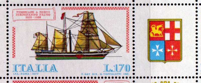 1977 Construccion naval: Piroscafo Ferdinando I