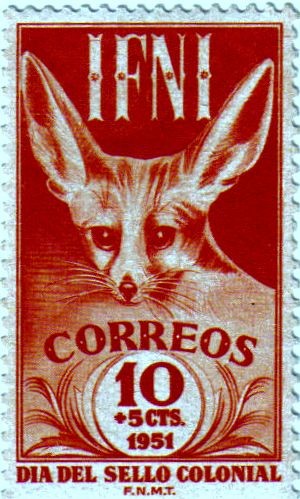 IFNI. Día del sello 1951