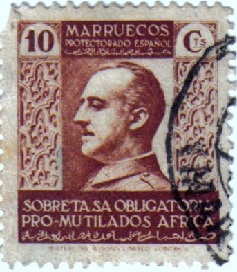 Beneficencia pro mutilados de guerra 1937