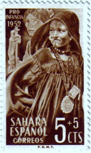 Sahara Español. Pro infancia 1952