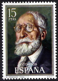 Centenario de celebridades. Ramón Menéndez Pidal.