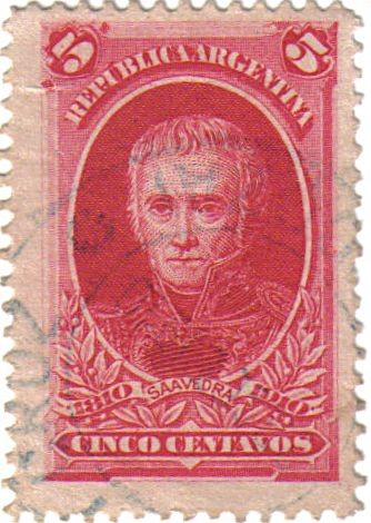 1810 1910 Savedra. República de Argentina