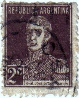 General José de San Martín.República de Argentina