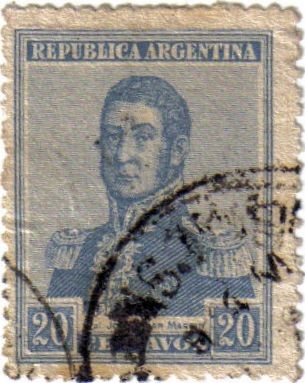 General José de San Martín.República de Argentina