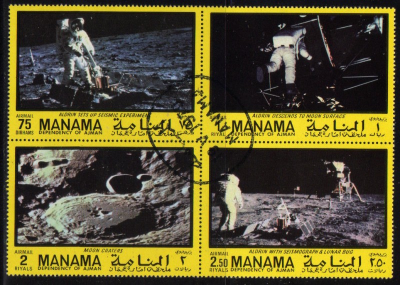 Manama 1970: Apolo 11 air mail
