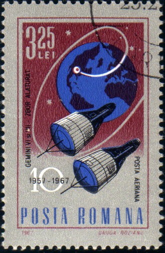 1967 10 Aniversario Spoutnik 1: Gemini 6 - 7