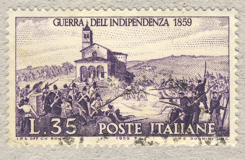 Centenario della II guerra d'Indipendenza  Garibaldini alla battaglia di san Fermo