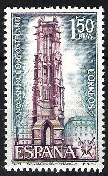 Año Santo Compostelano. Iglesia de Saint Jacques de Paris.