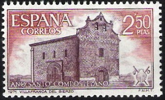 Año Santo Compostelano. Iglesia de Villafranca del Bierzo.