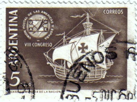Unión Postal de las Americas y España.