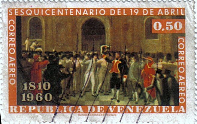 1810-1960 sesquicentenario del 19 de abril. República de Venezuela