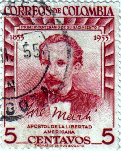 José Martí. Apóstol de la libertad Americana.