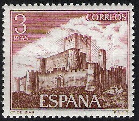 2095 Castillos de España. Biar , Alicante