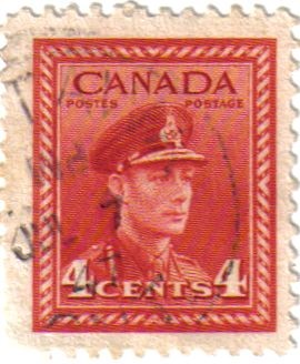 Rey Jorge VI. Canadá