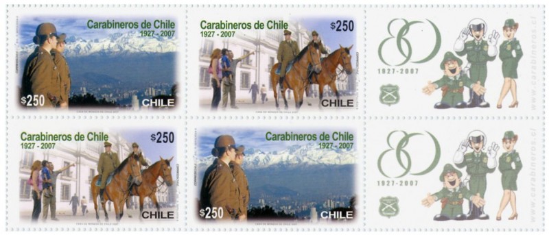 80 años carabineros de chile