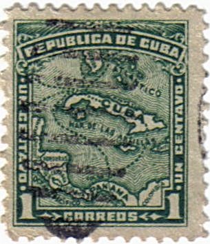 Mapa de la República de Cuba