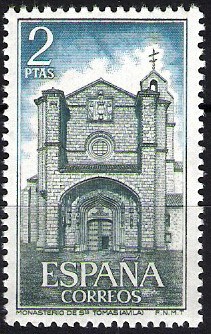 Monasterio de Santo Tomás, Ávila.Fachada.