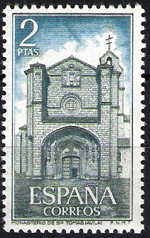 Monasterio de Santo Tomás, Ávila.Fachada.