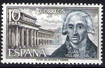 Personajes españoles. Juan de Villanueva y Museo del Prado.