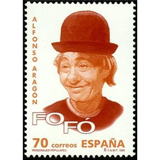 ESPAÑA 1998 3547 Sello Nuevo Personajes Famosos Alfonso Aragon Fofo