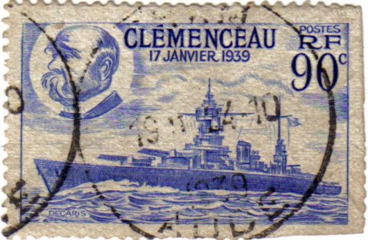 Clemenceau 17 Janvier 1939. República Francesa