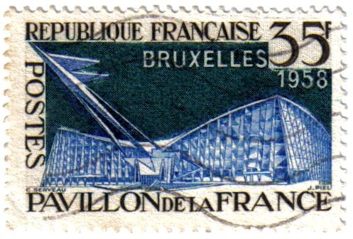 Pavillon de la France, Bruxelles 1958