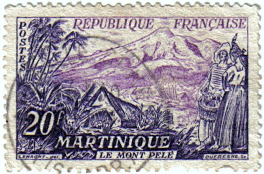 Le mont Pelé. Martinique. RF
