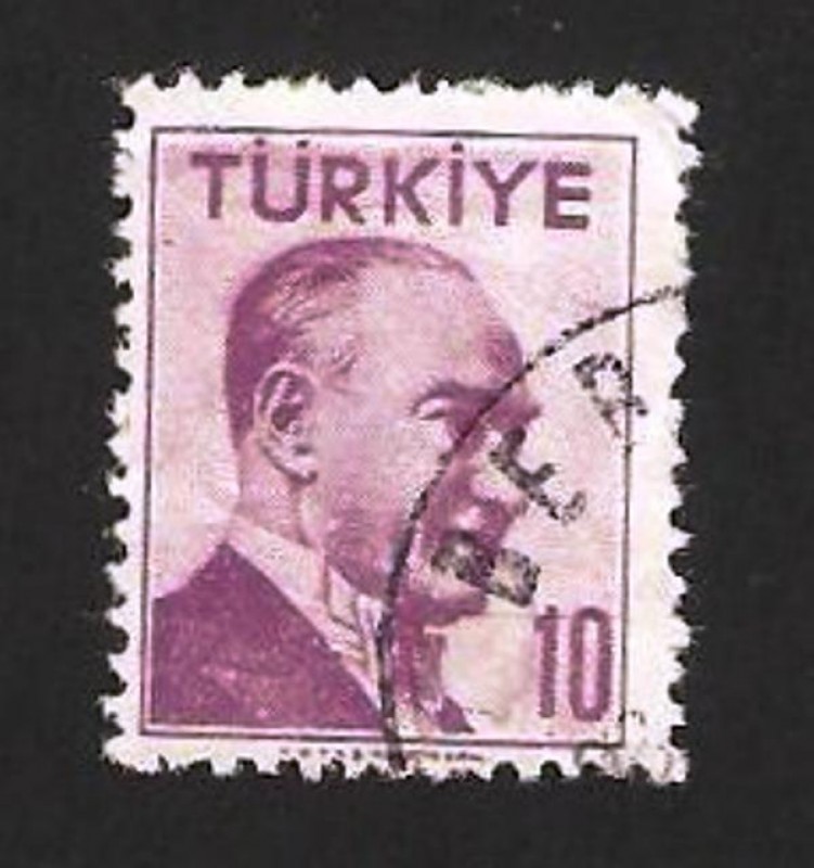 mustafa kemal ataturk, presidente