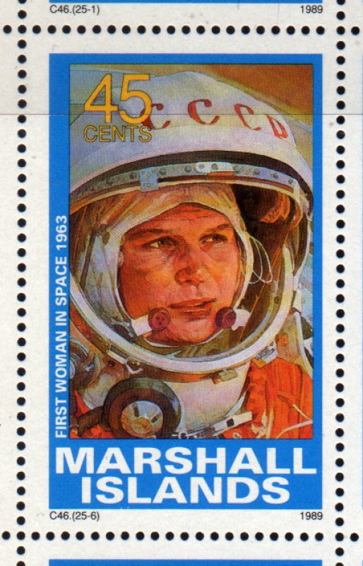 1989 Exploracion espacial: 1ª mujer en el espacio 1963