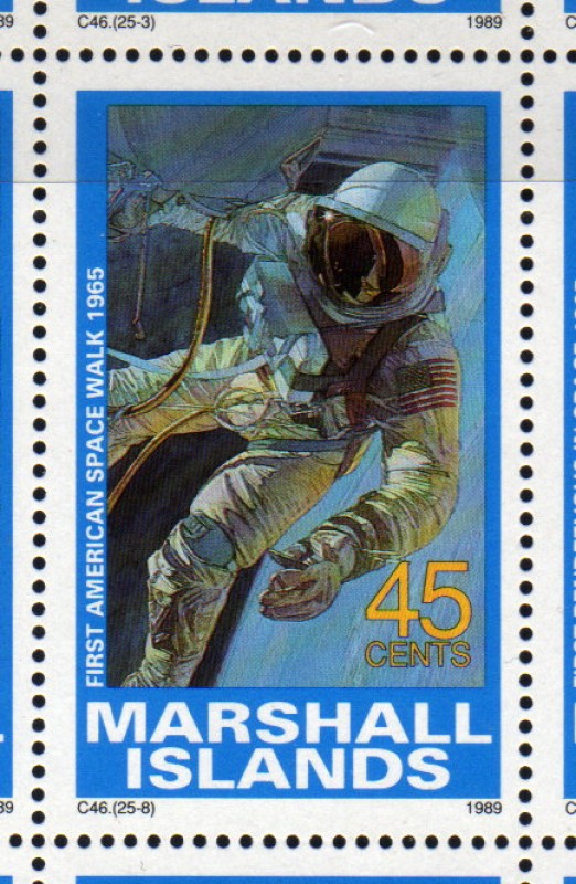 1989 Exploracion espacial: 1er paseo espacial americano 1965